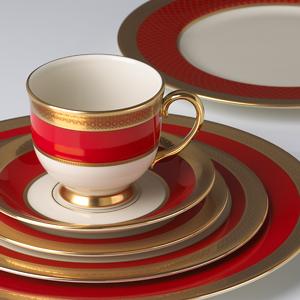 Fine Lenox china placesetting