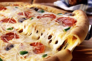 cheesey pizza