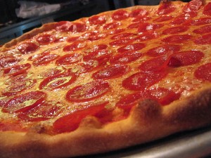 Pepperoni pizza