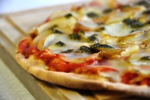 Pizza close up