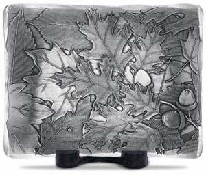 autumn serving tray