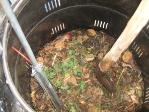 mulch pile