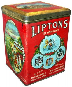 Vintage tin