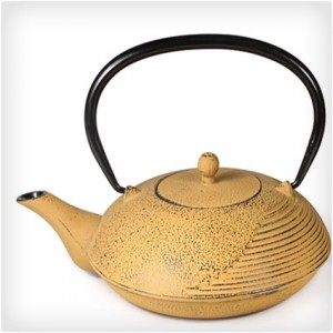 Iron teapot