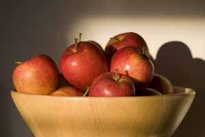 bowl of apples