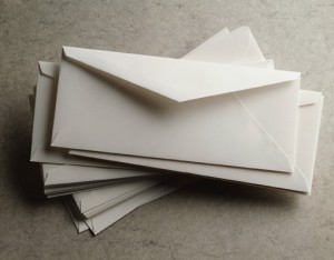 pile of envelopes