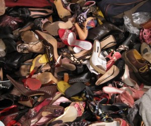 pile of shoes