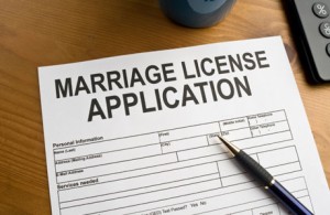 marriage license applications
