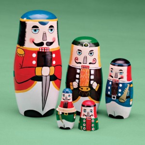 Nutcracker Nesting Dolls