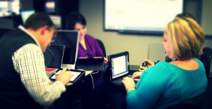people coworking