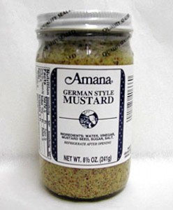 German mustard from Heart of Iowa