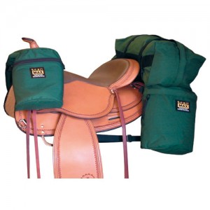 saddlebags  and saddle