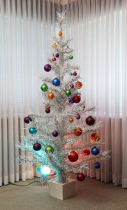 aluminum christmas tree