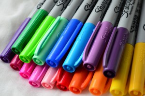 Sharpie pens