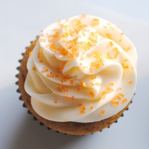 Pumpkin cupcake