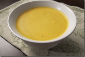 bowl of pumpkin soup