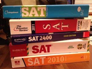 SAT prep books