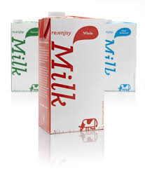 aseptic milk boxes for pantry