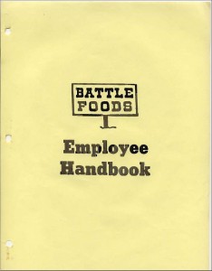 employee handbook