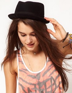 ladies porkpie hat
