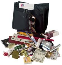messy purse