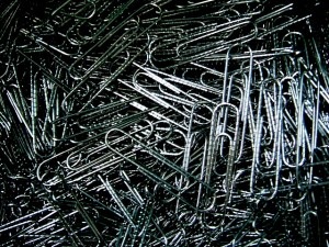 pile of paper clips