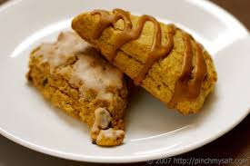 pumpkin spice scones
