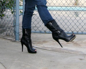 stiletto boots