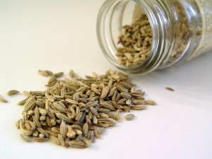 seeds spilling from jar