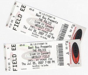 concert tickets