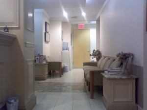 hallway waiting room
