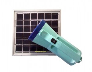 solor charge flashlight