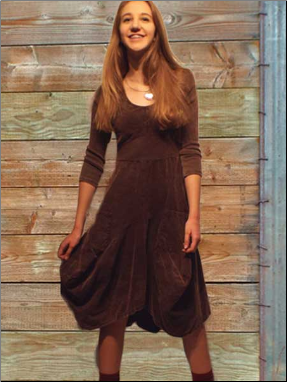 Organic womens dress