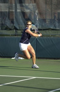 person playing tennis