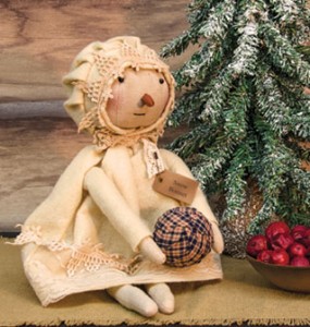 Rustic rag dolls