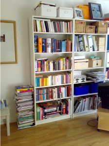 bookshelves