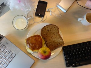 lunch at work