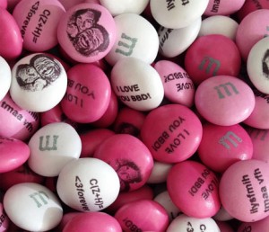 personalized M&Ms