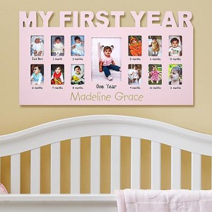 Baby's First Year Photo Frame 