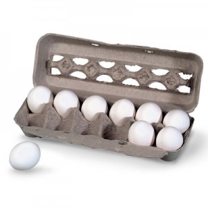 Egg Carton Treasure Box