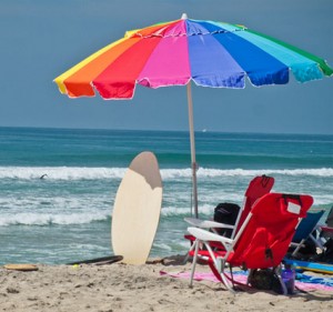 Beach umbrella