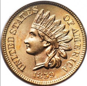 Indian Head pennies