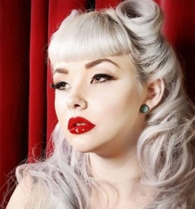 Rockabilly pin-up
