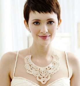 Cropped pixie cut