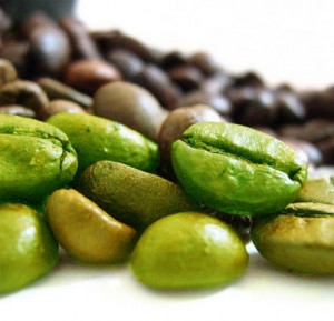 Green coffee beans