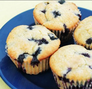 Blueberry muffins