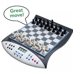 Talking chess set