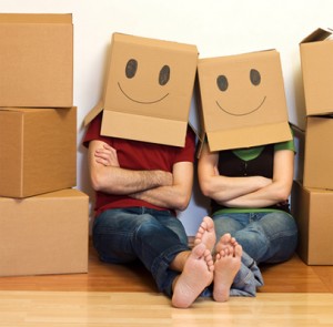 boxes and moving