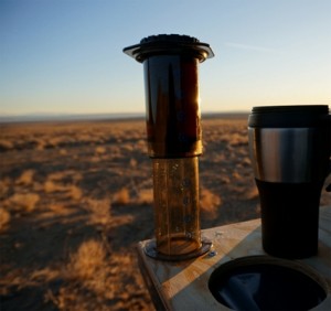 Outdoor coffee magic