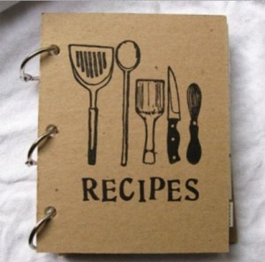 Book of family recipes